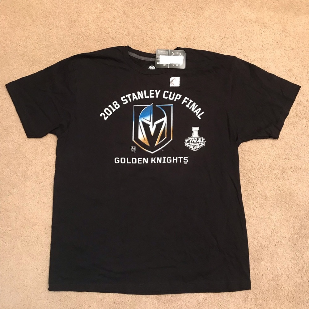 Vegas Golden Knights 2018 Stanley Cup Final T-Shirt NEW Mens Size XL Fanatics